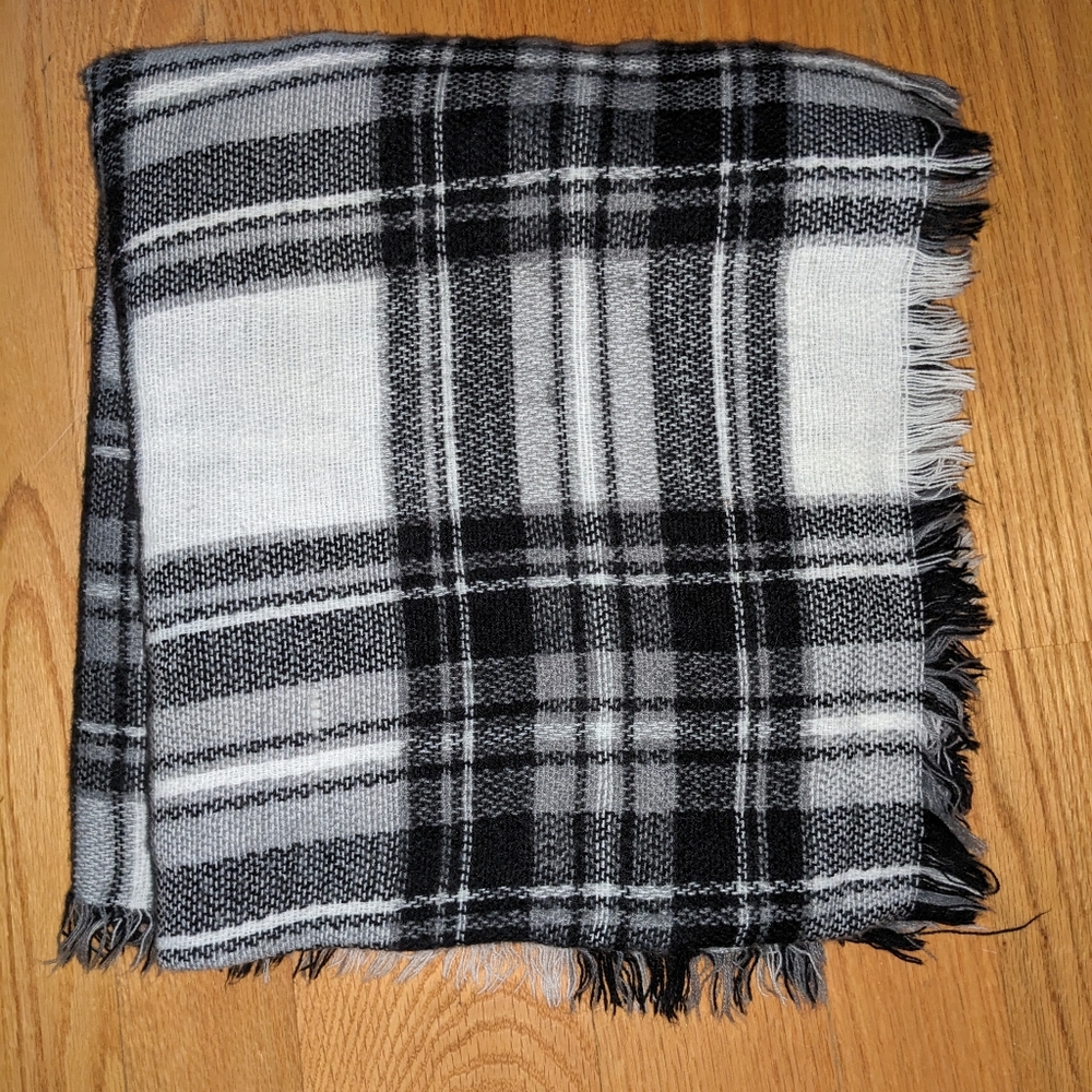 ❄️Plaid scarf